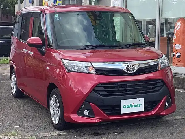 トヨタ タンク X S 鹿児島県 2017(平29)年 1.9万km マゼンタベリーマイカM ワンオーナー/純正ナビ(NSCD-W66)/バックカメラ/ステアリングスイッチ/コンフォートパッケージ/ ・シートヒーター(運転席/助手席)/ ・シートバックテーブル(運転席/助手席)/ ・運転席シートリフター/アームレスト/ ・助手席シートアンダートレイ/スマートアシスト2/ ・衝突回避支援ブレーキ機能/ ・衝突警報機能(対車両/歩行者)/ ・車線逸脱警報機能/ ・誤発進抑制制御機能/ ・先行車発進お知らせ機能/オートライト/LEDフロントフォグランプ/左パワースライドドア/右イージークローザー/スマートキー×2本/取説&保証書有り/H30/R1/2/3/4/5/6年 ディーラー記録簿あり/