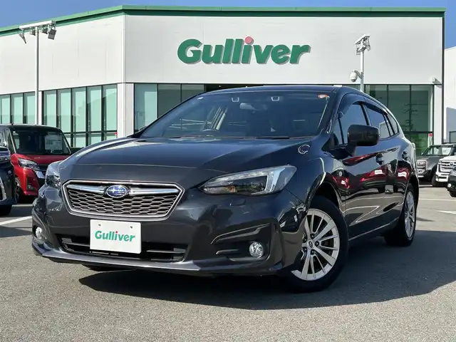 スバル インプレッサ スポーツ 1．6i－Lアイサイト 愛媛県 2017(平29)年 2.3万km ダークグレーメタリック 純正ナビ/フルセグTV/バックカメラ/アイサイト/レーダークルーズコントロール/ETC/パドルシフト/LEDヘッドライト/オートライト/純正AW/純正フロアマット/スマートキー/スペアキー/プッシュスタート