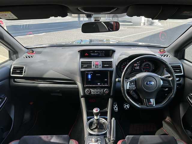 スバル ＷＲＸ ＳＴＩ STI タイプS 神奈川県 2018(平30)年 14.4万km クリスタルブラックシリカ 社外SDナビ/　Bluetooth/CD/DVD/USB/フルセグTV/バックカメラ/社外マフラー（純正品積込）/リアスポイラー/社外テールランプ（純正品積込）/ETC/純正19インチAW/純正フロアマット/LEDヘッドライト/オートライト/ハーフレザーシート/運転席パワーシート/運転席・助手席シートヒーター/保証書/取扱説明書/スペアキー