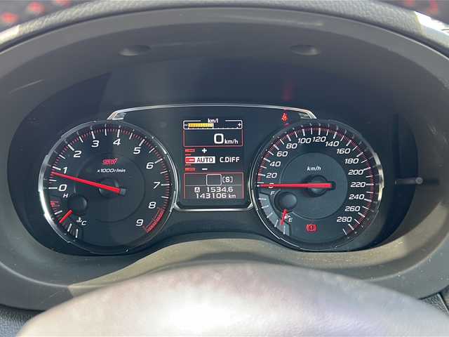 スバル ＷＲＸ ＳＴＩ STI タイプS 神奈川県 2018(平30)年 14.4万km クリスタルブラックシリカ 社外SDナビ/　Bluetooth/CD/DVD/USB/フルセグTV/バックカメラ/社外マフラー（純正品積込）/リアスポイラー/社外テールランプ（純正品積込）/ETC/純正19インチAW/純正フロアマット/LEDヘッドライト/オートライト/ハーフレザーシート/運転席パワーシート/運転席・助手席シートヒーター/保証書/取扱説明書/スペアキー