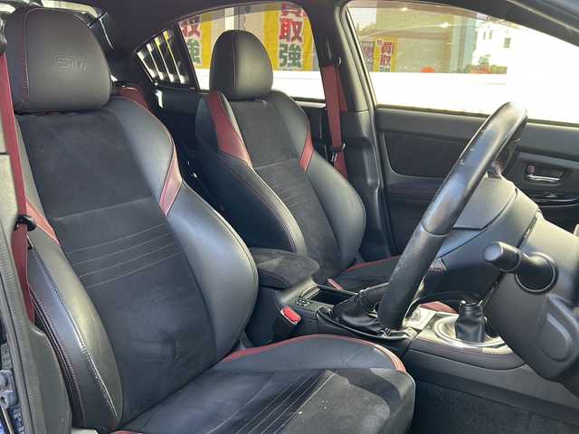 スバル ＷＲＸ ＳＴＩ STI タイプS 神奈川県 2018(平30)年 14.4万km クリスタルブラックシリカ 社外SDナビ/　Bluetooth/CD/DVD/USB/フルセグTV/バックカメラ/社外マフラー（純正品積込）/リアスポイラー/社外テールランプ（純正品積込）/ETC/純正19インチAW/純正フロアマット/LEDヘッドライト/オートライト/ハーフレザーシート/運転席パワーシート/運転席・助手席シートヒーター/保証書/取扱説明書/スペアキー