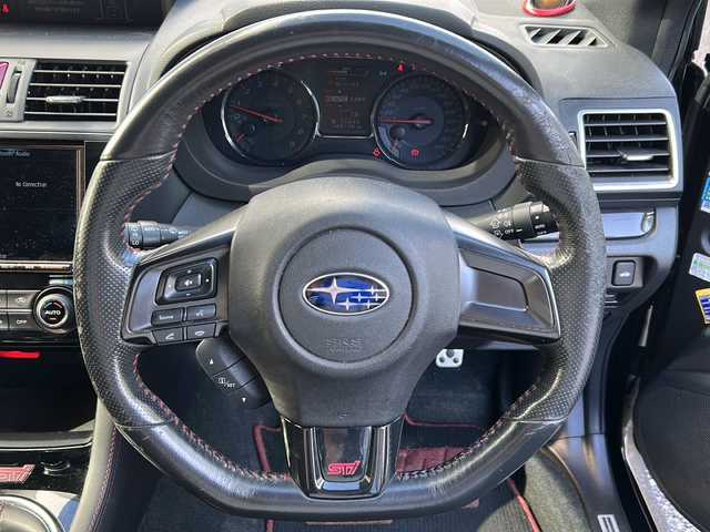 スバル ＷＲＸ ＳＴＩ STI タイプS 神奈川県 2018(平30)年 14.4万km クリスタルブラックシリカ 社外SDナビ/　Bluetooth/CD/DVD/USB/フルセグTV/バックカメラ/社外マフラー（純正品積込）/リアスポイラー/社外テールランプ（純正品積込）/ETC/純正19インチAW/純正フロアマット/LEDヘッドライト/オートライト/ハーフレザーシート/運転席パワーシート/運転席・助手席シートヒーター/保証書/取扱説明書/スペアキー