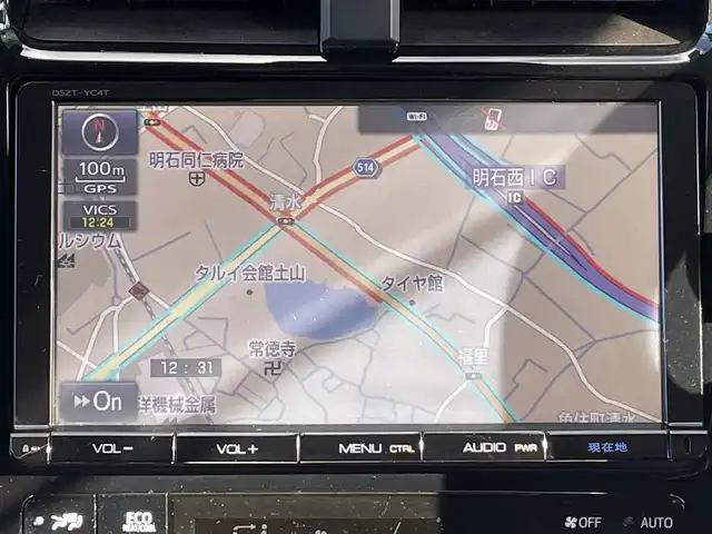 トヨタ プリウス A ツーリングセレクション 兵庫県 2016(平28)年 7.2万km エモーショナルレッド 純正9インチナビ/バックカメラ/Bluetoothオーディオ/フルセグTV/クルーズコントロール（追従）/レザーシート/シートヒーター/LEDヘッドライト/オートライト/コーナーセンサー/社外エアロ/革巻きステアリング