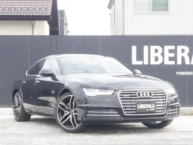 アウディ Ａ７ SB 2．0 TFSI クワトロ 岩手県 2017(平29)年 5.1万km ミトスブラックメタリック 純正MMIナビ/フルセグTV/バックカメラ/パーキングエイド/アドバンストキー/黒革シート/パワーシート/シートヒーター/エアシート/BOSEサウンド/DSRC/クルコン/LEDライト/パワーバックドア/20インチアルミ