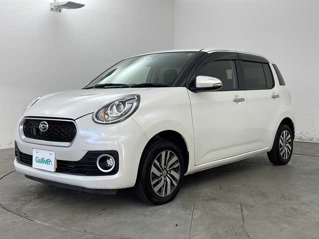 ダイハツ ブーン シルク Gパッケージ SAⅡ 兵庫県 2017(平29)年 4.1万km パールホワイトⅢ ・ワンオーナー車/・純正メモリナビ（フルセグ・USB・BT・SD・DVD）/・バックカメラ/・ETC/・ドライブレコーダー/・スマートアシストII/・レーザーレーダー単眼カメラ/・衝突回避支援ブレーキ/・車線逸脱防止支援/・先行者発進お知らせ機能/・横滑り防止装置/・アイドリングストップ/・ステアリングリモコン/・LEDオートライト/・フォグランプ/・純正14インチアルミホイール/・純正フロアマット/・ドアバイザー/・ベンチシート/・シートリフター/・スマートキー/・プッシュスタート/・スペアキー/・保証書/・取扱説明書/・ワンオーナー