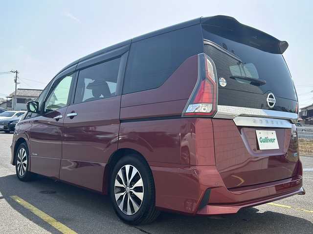 日産 セレナ ハイウェイスター G 香川県 2016(平28)年 8.6万km マルーンレッド 2トーン 純正９インチナビ／プロパイロット／両側オートスライドドア／フリップダウンモニター／デジタルインナーミラー／ＬＥＤヘッドライト／ＥＴＣ／アラウンドビューカメラ／ＥＴＣ／ＬＥＤヘッドライト