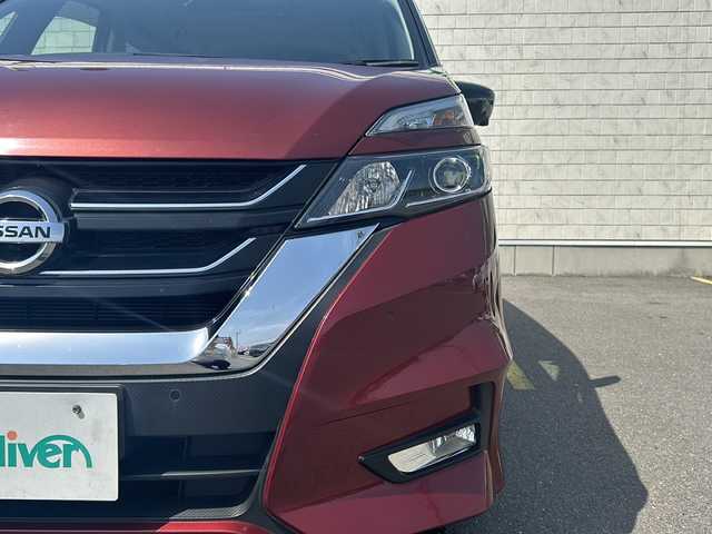 日産 セレナ ハイウェイスター G 香川県 2016(平28)年 8.6万km マルーンレッド 2トーン 純正９インチナビ／プロパイロット／両側オートスライドドア／フリップダウンモニター／デジタルインナーミラー／ＬＥＤヘッドライト／ＥＴＣ／アラウンドビューカメラ／ＥＴＣ／ＬＥＤヘッドライト