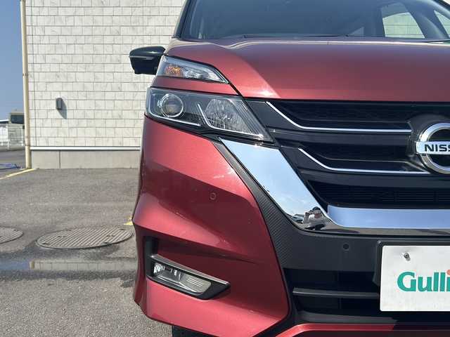 日産 セレナ ハイウェイスター G 香川県 2016(平28)年 8.6万km マルーンレッド 2トーン 純正９インチナビ／プロパイロット／両側オートスライドドア／フリップダウンモニター／デジタルインナーミラー／ＬＥＤヘッドライト／ＥＴＣ／アラウンドビューカメラ／ＥＴＣ／ＬＥＤヘッドライト