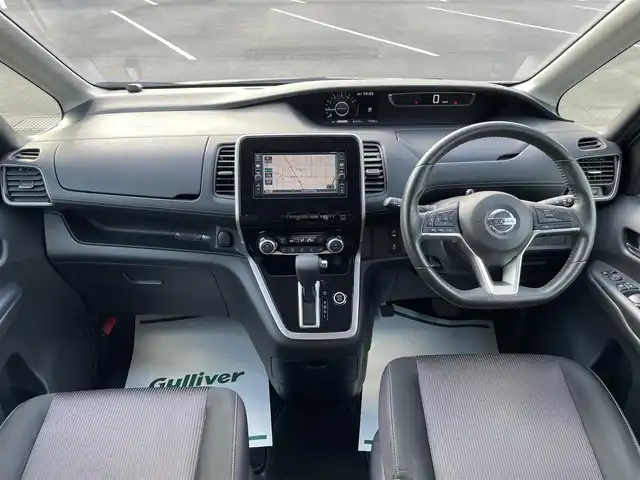 日産 セレナ ハイウェイスター 茨城県 2016(平28)年 7.8万km カシミヤグレージュ 純正ナビ/【ウォークマン・USB・SD・ラジオ・TV・BT・CD・iPod・VTR・AUX】/パーキングアシスト/クルコン/ETC/前方ドラレコ/全方位カメラ/前後コーナーセンサー/両側スライドドア/アイドリングストップ/オートライト/LEDライト/Fフォグ/純正フロアマット/社外アルミホイール/純正AW付ノーマルタイヤ積み込み
