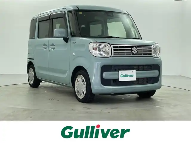 スズキ スペーシア HYBRID X 福井県 2018(平30)年 0.7万km オフブルーM ４WD/ディラーオプション７インチナビ【AVIC-RW901】/CD/DVD/フルセグTV/Bluetooth/SD/USB/AM/FM/スズキセーフティサポート/・デュアルセンサーブレーキ/・誤発進抑制機能/・後方誤発進抑制機能/・パーキングセンサー/・車線逸脱警報機能/・車線逸脱抑制機能/・ふらつき警報機能/・標識認識機能/プッシュスタート /スペアキー/LEDヘッドライト/オートライト /シートヒーター /両側パワースライドドア/電動格納式ミラー/後部座席ロールサンシェード