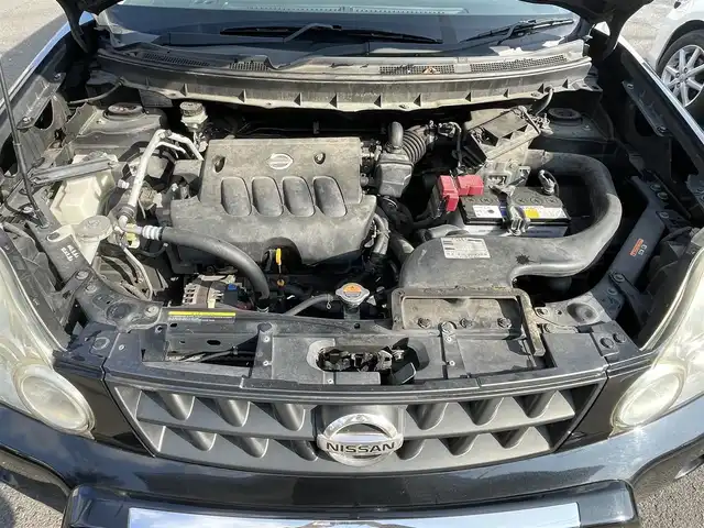 日産 エクストレイル 20Xtt 佐賀県 2010(平22)年 13.8万km ダイヤモンドブラック ナビ　バックカメラ　４ＷＤ　ターボ　クルーズコントロールＨＩＤヘッドライト　オートライト　全席シートヒーター　合皮シート　純正１７インチＡＷ　ＥＴＣ　ルーフレール　スペアキー×１　スペアメカニカルキー