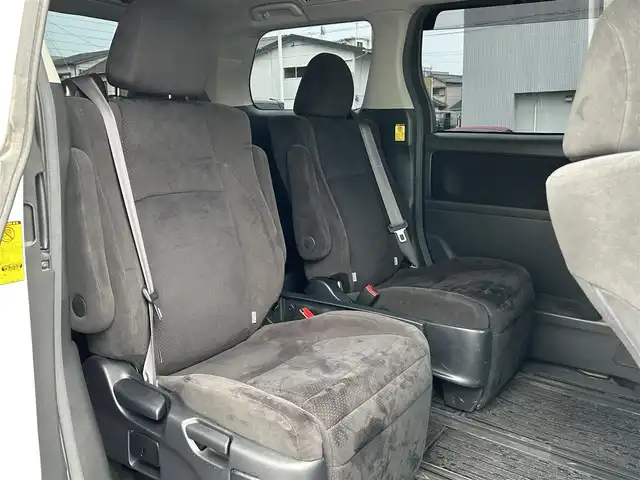 トヨタ ヴェルファイア 2．4Z プラチナセレクションⅡ 静岡県 2010(平22)年 9.4万km ホワイトパールクリスタルシャイン ワンオーナー/社外HDDナビ（VIE-X088）/フルセグTV/DVD/CD/USB/SD/社外フリップダウンモニター/バックカメラ/両側パワースライド/パワーバックドア/純正18インチアルミホイール/ウッドコンビハンドル/HIDライト/ビルトインETC/スマートキー2個/プッシュスタート/新車時保証書