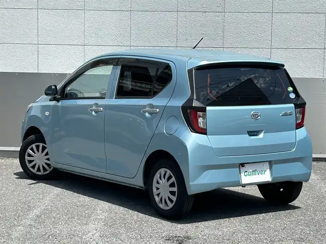 ダイハツ ミラ イース L 東京都 2018(平30)年 2.3万km スカイブルーメタリック ワンオーナー/社外メモリーナビ/　フルセグTV/Bluetooth/CD・DVD/SD/AM・FM/バックカメラ/ETC/アイドリングストップ/横滑り防止装置/純正ホイールキャップ/社外フロアマット/ヘッドライトレベライザー/ドアバイザー/パワーウィンドウ/パワーステアリング/リモコンキー/取扱説明書/点検記録簿/保証書/スペアキー