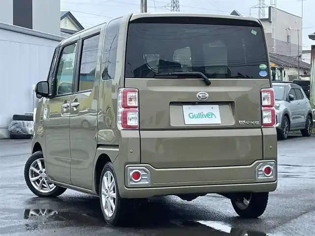 ダイハツ ウェイク L SA Ⅲ 道央・札幌 2019(平31)年 5.2万km オフビートカーキM ４WD/ワンオーナー/社外メモリーナビ/スマートアシストIII/衝突被害軽減ブレーキ/横滑り防止装置/レーンキープアシスト/リヤコーナーセンサー/バックカメラ/ETC/アイドリングストップ/両側パワースライドドア/D席シートヒーター/プッシュスタート/スマートキー/ハロゲンヘッドライト/オートライト/オートハイビーム/フォグランプ/電動格納ミラー/フロアマット