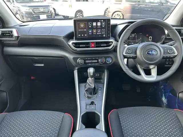 スバル レックス Z ハイブリッド 群馬県 2025(令7)年 0.1千km ブラックマイカメタリック/シャイニングホワイトパール 純正9インチディスプレイオーディオ/（Bluetooth/HDMI/AppleCarPlay）/パノラミックビューモニター/スマートアシスト/・BSM/・RCTA/・先行車発進/・コーナーセンサー/シートヒーター/ACC/純正17インチアルミホイール/プッシュスタート/ステアリングリモコン/AC100V電源/ウィンカーミラー/保証書・取説・スペアキー