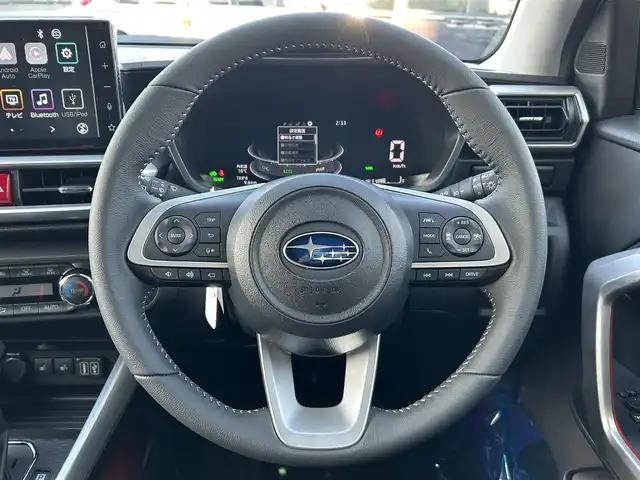 スバル レックス Z ハイブリッド 群馬県 2025(令7)年 0.1千km ブラックマイカメタリック/シャイニングホワイトパール 純正9インチディスプレイオーディオ/（Bluetooth/HDMI/AppleCarPlay）/パノラミックビューモニター/スマートアシスト/・BSM/・RCTA/・先行車発進/・コーナーセンサー/シートヒーター/ACC/純正17インチアルミホイール/プッシュスタート/ステアリングリモコン/AC100V電源/ウィンカーミラー/保証書・取説・スペアキー