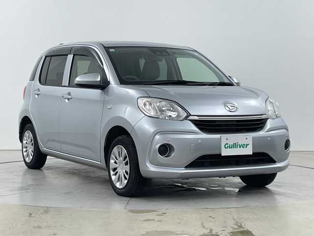 ダイハツ ブーン X Lパッケージ SAⅢ 道央・札幌 2019(令1)年 5.9万km ブライトシルバーメタリック ・4WD/寒冷地仕様/・スマートアシストII/・衝突被害軽減ブレーキ/・社外7インチナビ/・Bluetooth/SD/・バックカメラ/・ドライブレコーダー/・オートライト/オートマチックハイビーム/・横滑り防止装置/盗難防止装置/・スマートキー/スペアキー1本/・アイドリングストップ/・ETC