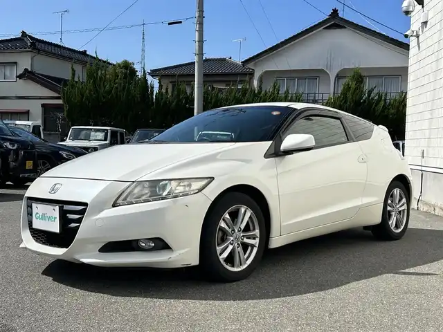 ホンダ ＣＲ－Ｚ α 山形県 2010(平22)年 7万km プレミアムホワイトパール 純正ナビ/・AM/FM/CD/DVD//バックカメラ/オートライト/HIDヘッドライト/横滑り防止装置/盗難防止装置/ETC/純正フロアマット/純正アルミホイール/ドアバイザー/取扱説明書