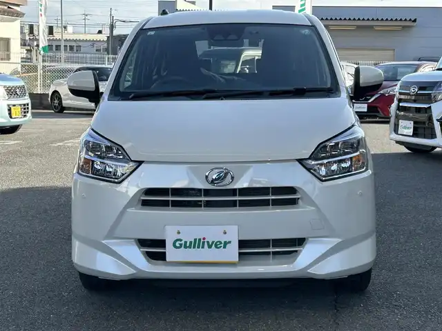 ダイハツ ミラ イース X リミテッド SAⅢ 奈良県 2018(平30)年 2.2万km パールホワイトⅢ 社外ナビ（AVIC-RZ302）/オートハイビーム/バックカメラ/コーナーセンサ/LEDライト/ドラレコ/TV/ETC/社外フロアマット/スペアキー/取扱説明書