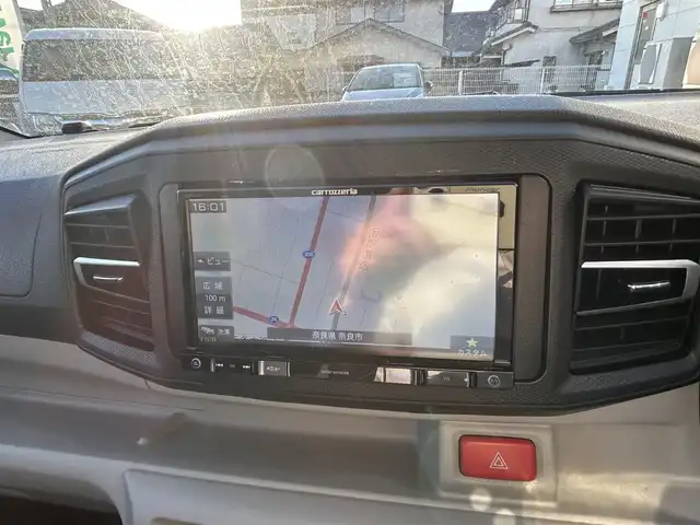 ダイハツ ミラ イース X リミテッド SAⅢ 奈良県 2018(平30)年 2.2万km パールホワイトⅢ 社外ナビ（AVIC-RZ302）/オートハイビーム/バックカメラ/コーナーセンサ/LEDライト/ドラレコ/TV/ETC/社外フロアマット/スペアキー/取扱説明書