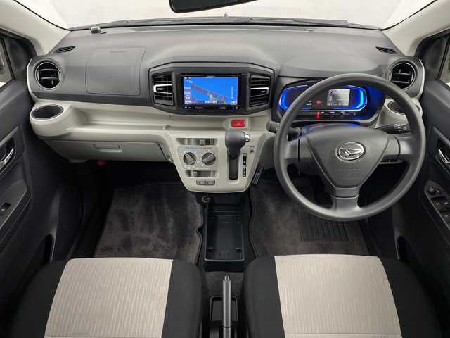 ダイハツ ミラ イース X リミテッド SAⅢ 鹿児島県 2018(平30)年 2.2万km パールホワイトⅢ 社外ナビ（AVIC-RZ302）/（AM/FM/CD/DVD/ワンセグ/Bluetooth）/オートハイビーム/バックカメラ/コーナーセンサ/LEDライト/ドラレコ/ETC/社外フロアマット/スペアキー/取扱説明書