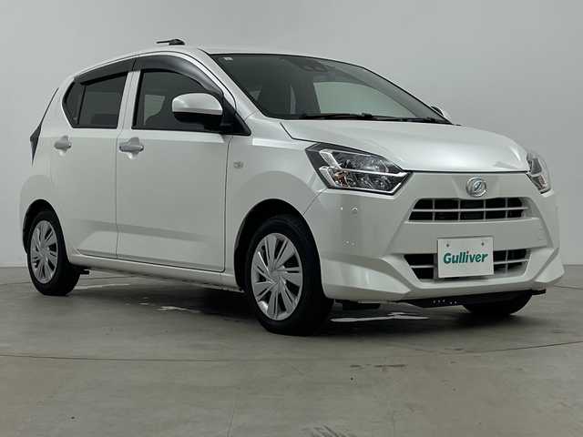 ダイハツ ミラ イース X リミテッド SAⅢ 鹿児島県 2018(平30)年 2.2万km パールホワイトⅢ 社外ナビ（AVIC-RZ302）/（AM/FM/CD/DVD/ワンセグ/Bluetooth）/オートハイビーム/バックカメラ/コーナーセンサ/LEDライト/ドラレコ/ETC/社外フロアマット/スペアキー/取扱説明書