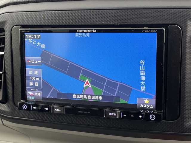 ダイハツ ミラ イース X リミテッド SAⅢ 鹿児島県 2018(平30)年 2.2万km パールホワイトⅢ 社外ナビ（AVIC-RZ302）/（AM/FM/CD/DVD/ワンセグ/Bluetooth）/オートハイビーム/バックカメラ/コーナーセンサ/LEDライト/ドラレコ/ETC/社外フロアマット/スペアキー/取扱説明書