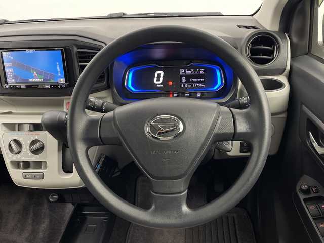 ダイハツ ミラ イース X リミテッド SAⅢ 鹿児島県 2018(平30)年 2.2万km パールホワイトⅢ 社外ナビ（AVIC-RZ302）/（AM/FM/CD/DVD/ワンセグ/Bluetooth）/オートハイビーム/バックカメラ/コーナーセンサ/LEDライト/ドラレコ/ETC/社外フロアマット/スペアキー/取扱説明書