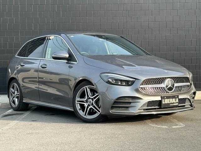 メルセデス・ベンツ Ｂ２００ｄ AMGライン 埼玉県 2021(令3)年 3.3万km マウンテングレー ハーフレザーシート/シートヒーター/レーダーセフティＰ/純正HDDナビ/(Bluetooth/USB/フルセグ)/パワーバックドア/アダプティブクルーズコントロール/ＬＥＤヘッドライト/全方位カメラ/ＥＴＣ