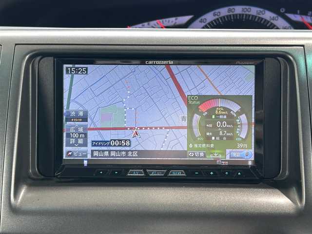 トヨタ エスティマ アエラス 岡山県 2011(平23)年 13.9万km ブラック 登録時走行距離138.877km/社外HDDナビ：AVIC-ZH09/(AM/FM/DISC/SD/TV/Bluetooth)/バックカメラ/両側パワースライドドア/クルーズコントロール/ビルトインETC/レザー調シートカバー/スペアキー×1/ステアリングスイッチ/電動格納ミラー/ドアバイザー/プッシュスタート/スマートキー