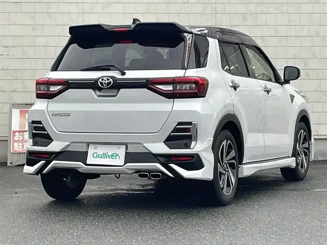 トヨタ ライズ Z 山口県 2020(令2)年 2.3万km ブラックマイカメタリック/シャイニングホワイトパール ワンオーナー/モデリスタ エアロ/9型ディスプレイオーディオ/フルセグTV BT USB/バックカメラ/ターボ/前席シートヒーター/前後ドラレコ/ビルトインETC/衝突被害軽減ブレーキ/レーダークルーズコントロール/レーンアシスト/オートマチックハイビーム/LEDオートヘッドライト/前後フォグライト/コーナーセンサー/スマートキー 2個/革巻きステアリング/ステアリングリモコン/保証書 取説 DA取説/禁煙車