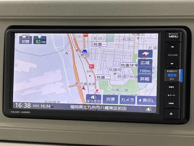 ダイハツ ミラ トコット G SA Ⅲ 福岡県 2019(平31)年 3.3万km ジューシーピンクM 純正ナビ／フルセグＴＶ　/パノラマモニター　/コーナーセンサー　/衝突被害軽減ブレーキ　/アイドリングストップ　/横滑り防止装置　/シートヒーター　/アダプティブドライビングビーム　/純正１４インチＡＷ　/ＬＥＤヘッドライト　/レベライザー