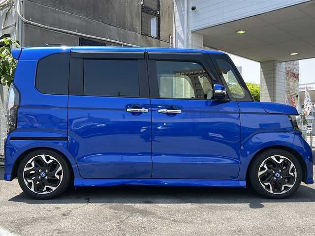 ホンダ Ｎ ＢＯＸ カスタム G L ターボ ホンダセンシング 京都府 2020(令2)年 3.8万km ブリリアントスポーティブルーメタリック2トーン ディラーOPＳＤナビ　/フルセグTV/（VXU-207NBi)　/両側電動スライドドア　/ホンダセンシング　/バックカメラ　/後部コーナーセンサー　/ターボ　/純正ビルトインＥＴＣ２．０　/ＬＥＤライト　/パドルシフト　/前後ドラレコ　/ステアリングスイッチ/Bluetooth/CD再生機能/DVD再生機能/ウィンカーミラー/USB/D+N席シートヒーター/Wサイドエアバッグ/カーテンエアバッグ/ローダウン/社外車高調/クルーズコントロール