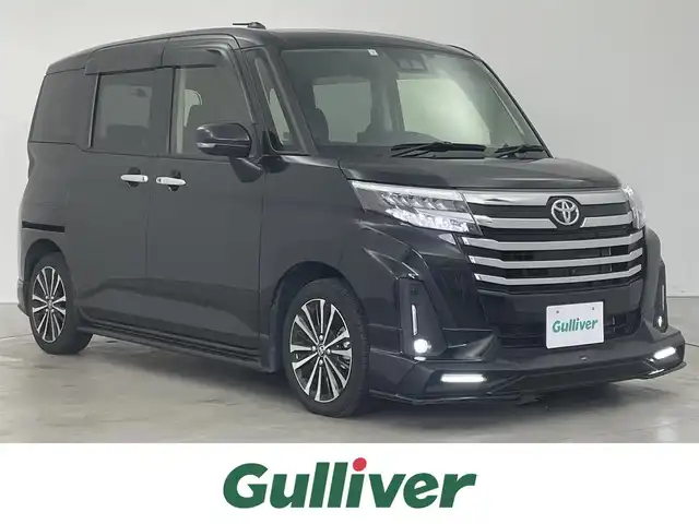 トヨタ ルーミー カスタムG－T 埼玉県 2023(令5)年 2.5万km ブラックマイカメタリック GRエアロ 社外9インチディスプレイオーディオ パノラミックビューモニター レーダークルーズコントロール ドライブレコーダー シートヒーター 両側パワースライドドア LEDヘッドライト ETC
