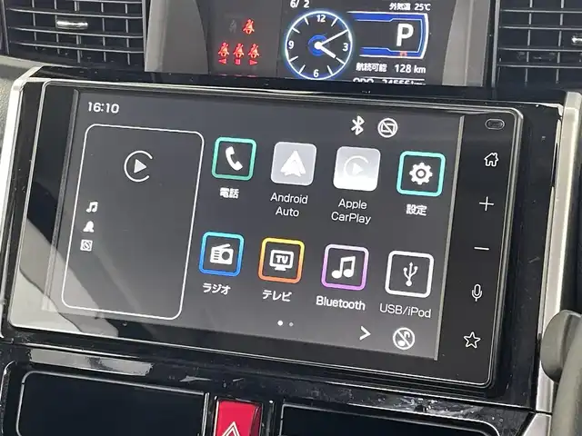トヨタ ルーミー カスタムG－T 埼玉県 2023(令5)年 2.5万km ブラックマイカメタリック GRエアロ 社外9インチディスプレイオーディオ パノラミックビューモニター レーダークルーズコントロール ドライブレコーダー シートヒーター 両側パワースライドドア LEDヘッドライト ETC