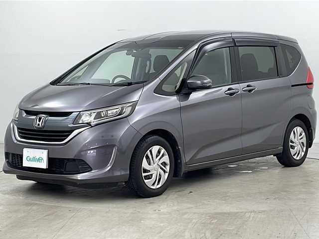 ホンダ フリード G ホンダセンシング 道央・札幌 2018(平30)年 6.5万km モダンスティールM ・寒冷地仕様/・純正ナビ&CD&DVD&SD&BT&フルセグ/・純正フリップダウンモニター/・バックカメラ/・両側パワースライドドア/・衝突軽減ブレーキ/・レーダークルーズコントロール/・ドアミラーヒーター/・純正ドライブレコーダー/・LEDヘッドライト/・社外AW付スタッドレス積載