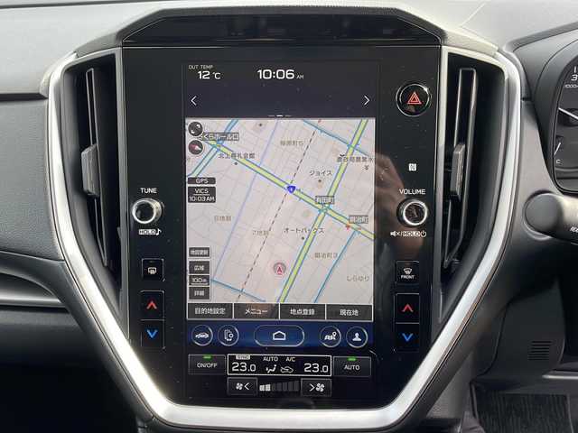 スバル インプレッサ ST 岩手県 2024(令6)年 4.8万km クリスタルブラックシリカ １１．６型ナビ　全周囲カメラ　ＡｐｐｌｅＣａｒＰｌａｙ　ＡｎｄｒｏｉｄＡｕｔｏ　フルセグ　全車速追従クルコン　シートヒーター　ステアリングヒーター　歩行者対応エアバック　純正１７ＡＷ　パドルシフト