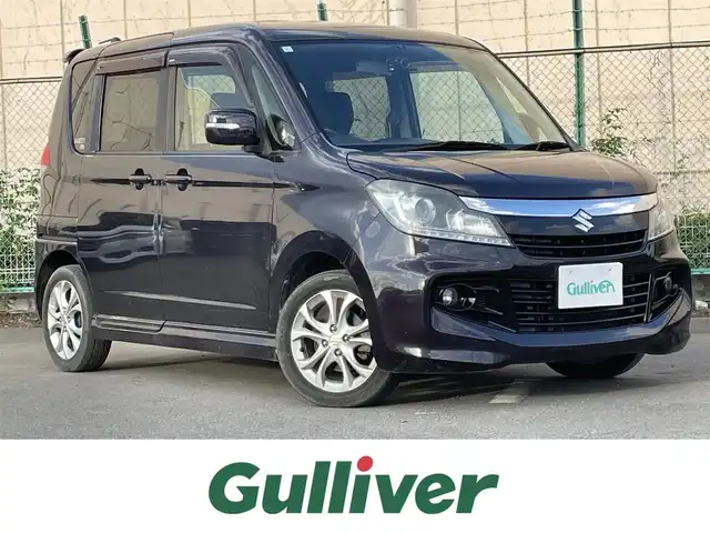 スズキ ソリオ バンディット 東京都 2013(平25)年 5.6万km ミステリアスバイオレットパール イクリプスナビ/＜フルセグ/CD/DVD/SD＞/バックカメラ/両側パワースライドドア/前後ドラレコ/ＵＳＢ入力端子/フォグランプ/ＨＩＤヘッドライト　/純正フロアマット/ドアバイザー/プッシュスタート/スマートキー