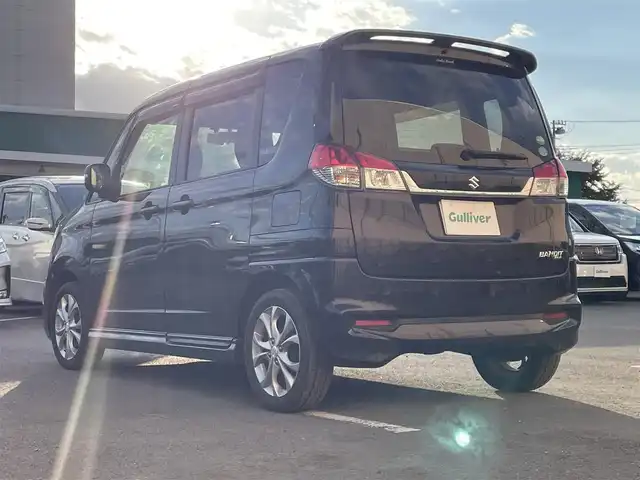 スズキ ソリオ バンディット 東京都 2013(平25)年 5.6万km ミステリアスバイオレットパール イクリプスナビ/＜フルセグ/CD/DVD/SD＞/バックカメラ/両側パワースライドドア/前後ドラレコ/ＵＳＢ入力端子/フォグランプ/ＨＩＤヘッドライト　/純正フロアマット/ドアバイザー/プッシュスタート/スマートキー