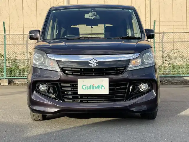 スズキ ソリオ バンディット 東京都 2013(平25)年 5.6万km ミステリアスバイオレットパール イクリプスナビ/＜フルセグ/CD/DVD/SD＞/バックカメラ/両側パワースライドドア/前後ドラレコ/ＵＳＢ入力端子/フォグランプ/ＨＩＤヘッドライト　/純正フロアマット/ドアバイザー/プッシュスタート/スマートキー