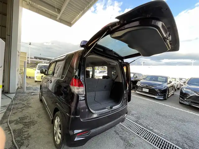 スズキ ソリオ バンディット 東京都 2013(平25)年 5.6万km ミステリアスバイオレットパール イクリプスナビ/＜フルセグ/CD/DVD/SD＞/バックカメラ/両側パワースライドドア/前後ドラレコ/ＵＳＢ入力端子/フォグランプ/ＨＩＤヘッドライト　/純正フロアマット/ドアバイザー/プッシュスタート/スマートキー