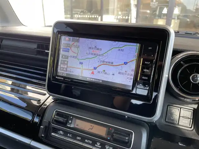 スズキ スペーシア カスタム HYBRID XS ターボ 高知県 2018(平30)年 10.1万km ブリスクブルーメタリック/ブラック2トーンルーフ (株)IDOMが運営する【じしゃロン高知店】の自社ローン対象車両になります。こちらは現金ご利用時の価格です。自社ローンご希望の方は別途その旨お申付け下さい。/社外ナビ　全方位モニター　フルセグテレビ　両側パワースライドドア　レーダーブレーキサポート　ＥＴＣ　シートヒーター　プッシュスタート　アイドリングストップ　クルーズコントロール　ステアリングスイッチ