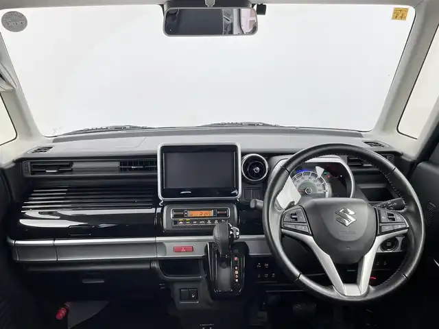 スズキ スペーシア カスタム HYBRID XS ターボ 千葉県 2020(令2)年 3.3万km ピュアホワイトパール/ブラック2トーン 禁煙車/スズキセーフティ サポート/・デュアルセンサーブレーキサポートII/・アダプティブクルーズコントロール/・車線維持支援機能/・後退時ブレーキサポート/・誤発進抑制機能/・後方誤発進抑制機能/・標識認識機能/・カラーヘッドアップディスプレイ/両側パワースライドドア/LEDオートライト/オートハイビーム/ハーフレザーシート/シートヒーター/純正15インチアルミホイール/アイドリングストップ/USBポート/プッシュスタート/スマートキー