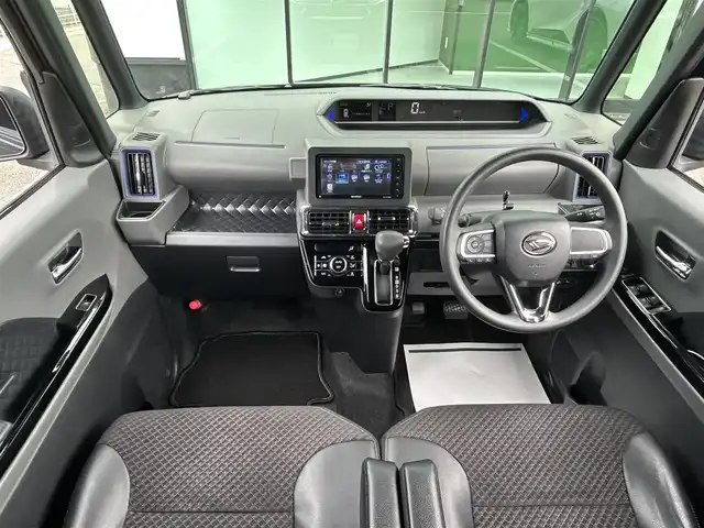 ダイハツ タント カスタム X 和歌山県 2019(令1)年 2.7万km パールブラック 社外7インチナビ（MDV-S708W)/全方位カメラ/フルセグTV/衝突軽減ブレーキ/前後コーナーセンサー/レーンキープアシスト/オートライト/前後ドラレコ/両側パワスラ/ビルトインETC/ステリモ/後席ロール式サンシェード/LEDヘッドライト/電格ミラー