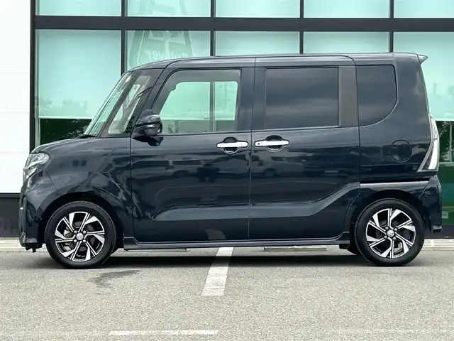 ダイハツ タント カスタム X 和歌山県 2019(令1)年 2.7万km パールブラック 社外7インチナビ（MDV-S708W)/全方位カメラ/フルセグTV/衝突軽減ブレーキ/前後コーナーセンサー/レーンキープアシスト/オートライト/前後ドラレコ/両側パワスラ/ビルトインETC/ステリモ/後席ロール式サンシェード/LEDヘッドライト/電格ミラー