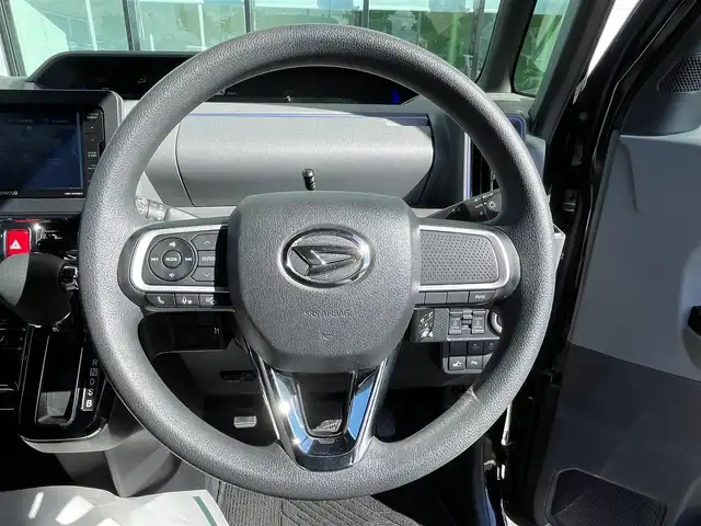 ダイハツ タント カスタム X 和歌山県 2019(令1)年 2.7万km パールブラック 社外7インチナビ（MDV-S708W)/全方位カメラ/フルセグTV/衝突軽減ブレーキ/前後コーナーセンサー/レーンキープアシスト/オートライト/前後ドラレコ/両側パワスラ/ビルトインETC/ステリモ/後席ロール式サンシェード/LEDヘッドライト/電格ミラー