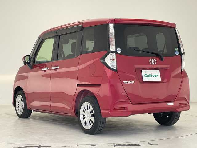 トヨタ タンク G S 沖縄県 2017(平29)年 6万km マゼンタベリーマイカM 純正ナビ（NSCD-W66）/（フルセグTV　CD　Bluetooth　SD）/クルーズコントロール/プッシュスタート/スマートキー/アイドリングストップ/両側パワースライドドア/オートライト/オートエアコン/純正フロアマット