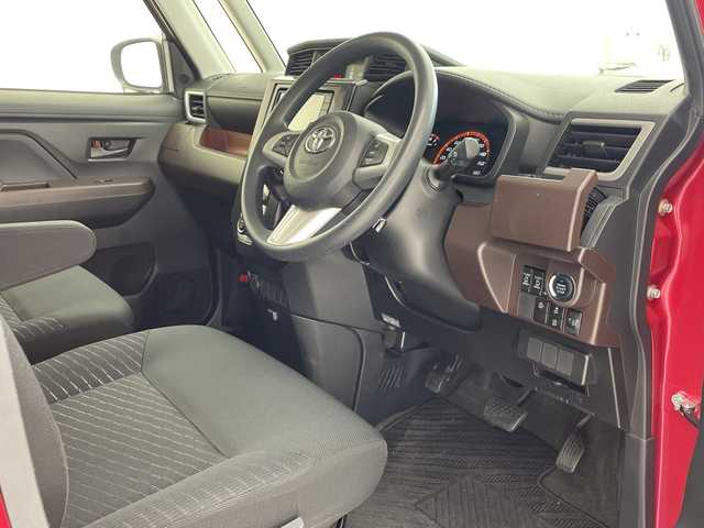 トヨタ タンク G S 沖縄県 2017(平29)年 6万km マゼンタベリーマイカM 純正ナビ（NSCD-W66）/（フルセグTV　CD　Bluetooth　SD）/クルーズコントロール/プッシュスタート/スマートキー/アイドリングストップ/両側パワースライドドア/オートライト/オートエアコン/純正フロアマット