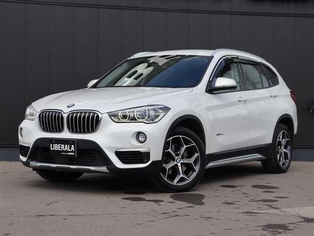 ＢＭＷ Ｘ１ xDrive 18d xライン 長野県 2018(平30)年 4.9万km パール ハーフレザーシート　/純正ナビ　/バックカメラ　/ヘッドアップＤ　/ＡＣＣ　/衝突軽減Ｂ　/レーンディパチャーＷ　/パーキングアシスト　/コンフォートアクセス　/シートヒーター　/パワーバックドア　/純正１８ＡＷ