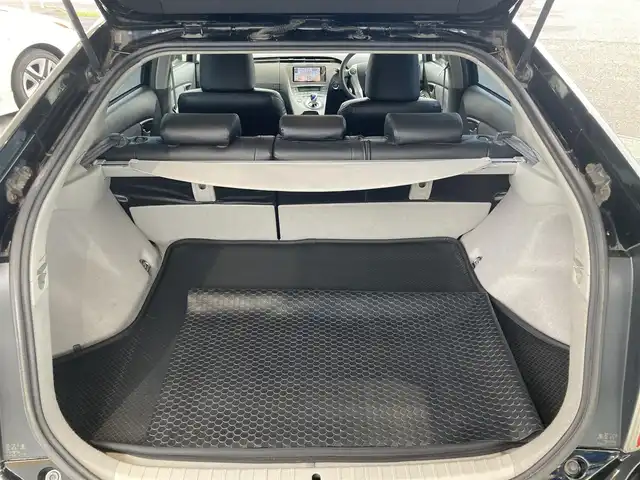 トヨタ プリウス S 福島県 2010(平22)年 13.2万km ブラック ワンオーナー車/純正ナビ/・AM＆FM/・DISC（CD＆DVD）/・SD/・ワンセグTV/・Bt/・AUX/オートライト/純正ビルトインETC/ステアリングボタン/電動格納ミラー/プッシュスタートボタン/ハロゲンライト/フォグランプ/荷台トノカバー/センターコンソール/純正フロアマット/純正ドアバイザー